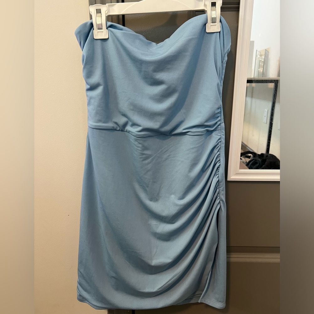 Light Blue Mini Lucy in the Sky Dress